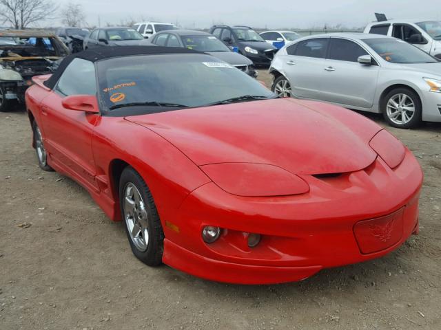 2G2FS32K3Y2107918 - 2000 PONTIAC FIREBIRD RED photo 1