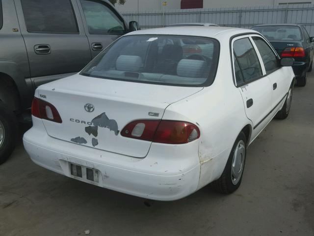 1NXBR12E6WZ017783 - 1998 TOYOTA COROLLA VE WHITE photo 4