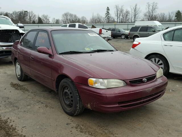 1NXBR18E8WZ019476 - 1998 TOYOTA COROLLA VE BURGUNDY photo 1