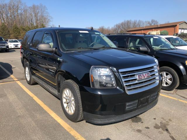 1GKFK13538R242441 - 2008 GMC YUKON HYBR BLACK photo 1