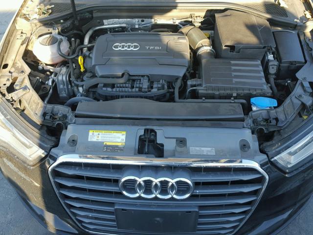 WAUA7GFF9G1064513 - 2016 AUDI A3 PREMIUM BLACK photo 7