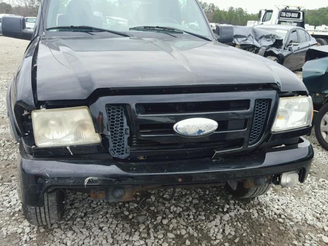 1FTYR44U76PA52299 - 2006 FORD RANGER SUP BLACK photo 9