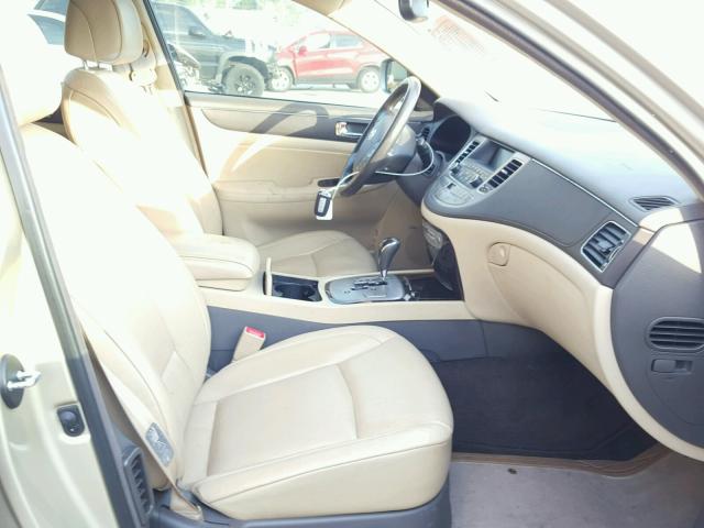 KMHGC46E59U028779 - 2009 HYUNDAI GENESIS 3. TAN photo 5