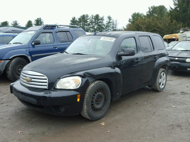 3GNBAADBXAS521025 - 2010 CHEVROLET HHR LS BLACK photo 2