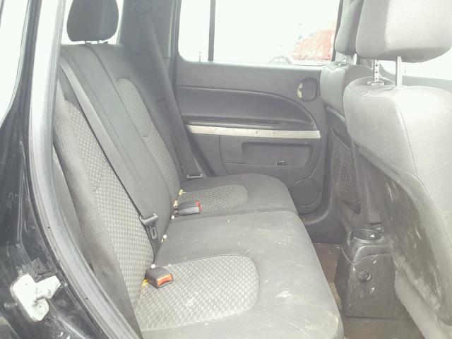 3GNBAADBXAS521025 - 2010 CHEVROLET HHR LS BLACK photo 6