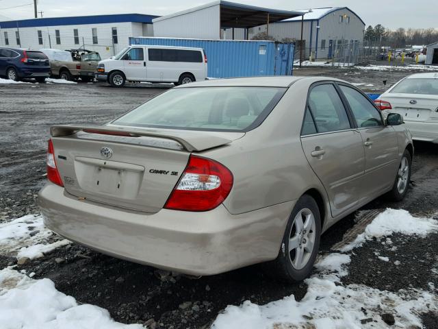 4T1BE32K74U357759 - 2004 TOYOTA CAMRY LE BEIGE photo 4