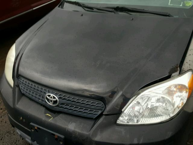 2T1KR32E96C600569 - 2006 TOYOTA COROLLA MA BLACK photo 7