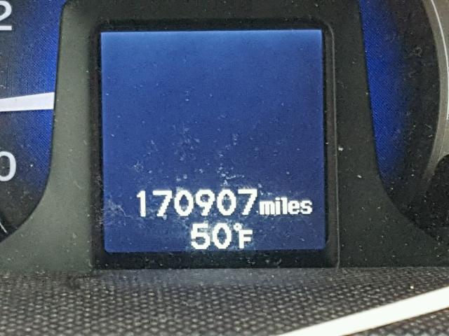 JHMZE2H76AS005665 - 2010 HONDA INSIGHT EX WHITE photo 8