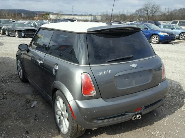 WMWRE33526TL23262 - 2006 MINI COOPER S GRAY photo 3