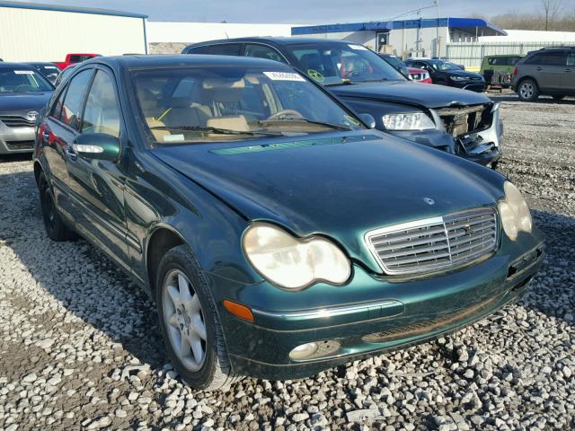 WDBRF64J51F066942 - 2001 MERCEDES-BENZ C 320 GREEN photo 1