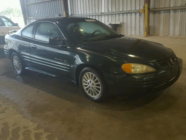 1G2NF12E71M663731 - 2001 PONTIAC GRAND AM S GREEN photo 1