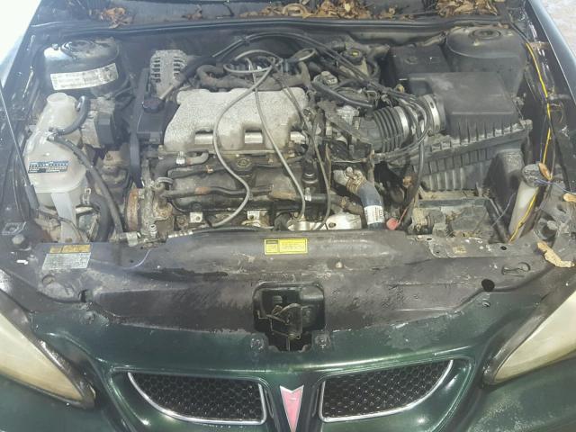 1G2NF12E71M663731 - 2001 PONTIAC GRAND AM S GREEN photo 7