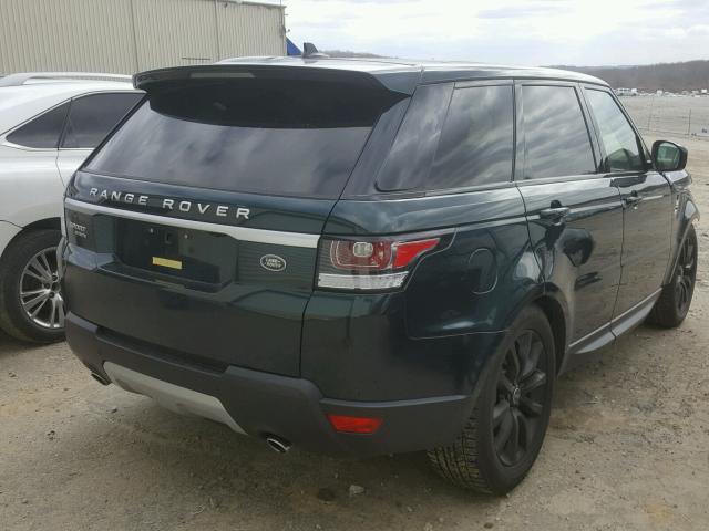 SALWR2KF4GA659242 - 2016 LAND ROVER RANGE ROVE GREEN photo 4