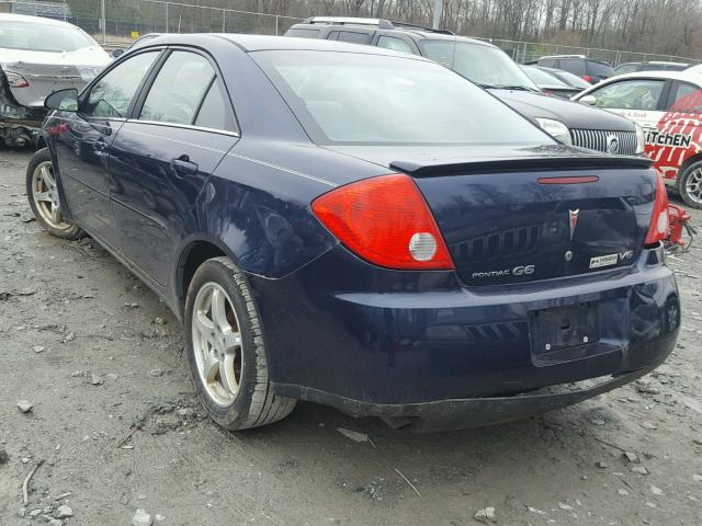 1G2ZG57N694223770 - 2009 PONTIAC G6 BLUE photo 3