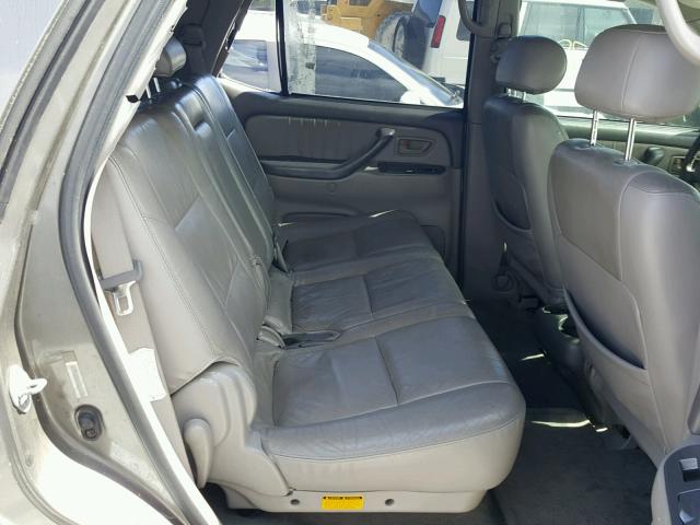 5TDZT38A13S185772 - 2003 TOYOTA SEQUOIA LI GRAY photo 6