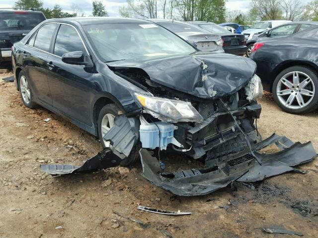 4T1BF1FK7CU155708 - 2012 TOYOTA CAMRY BASE BLACK photo 1