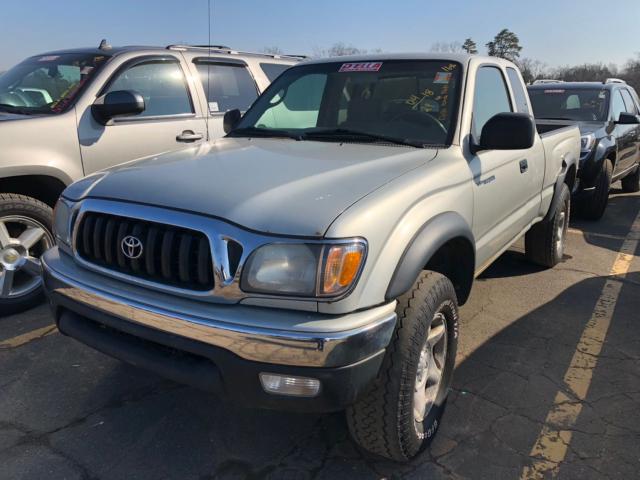 5TEWM72N64Z308845 - 2004 TOYOTA TACOMA XTR SILVER photo 2