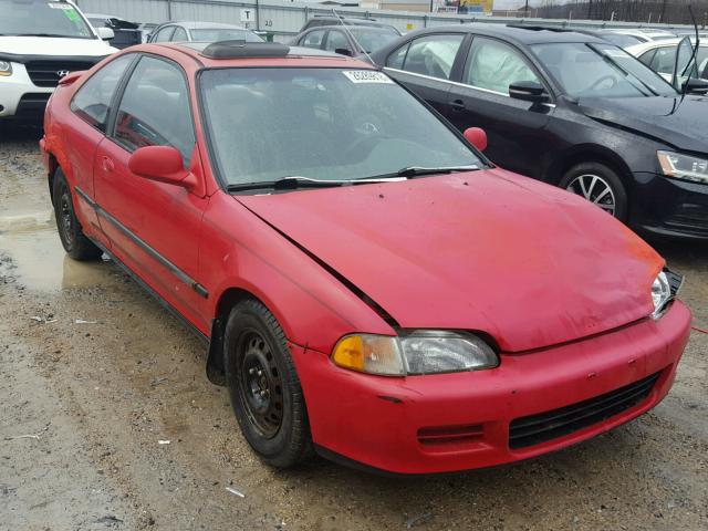 2HGEJ1123SH501926 - 1995 HONDA CIVIC EX RED photo 1