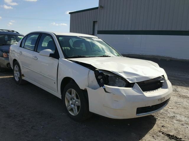 1G1ZT58F87F112792 - 2007 CHEVROLET MALIBU LT WHITE photo 1