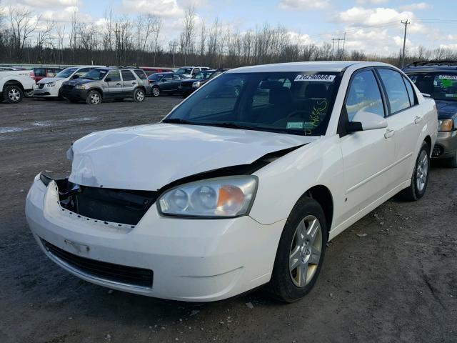 1G1ZT58F87F112792 - 2007 CHEVROLET MALIBU LT WHITE photo 2