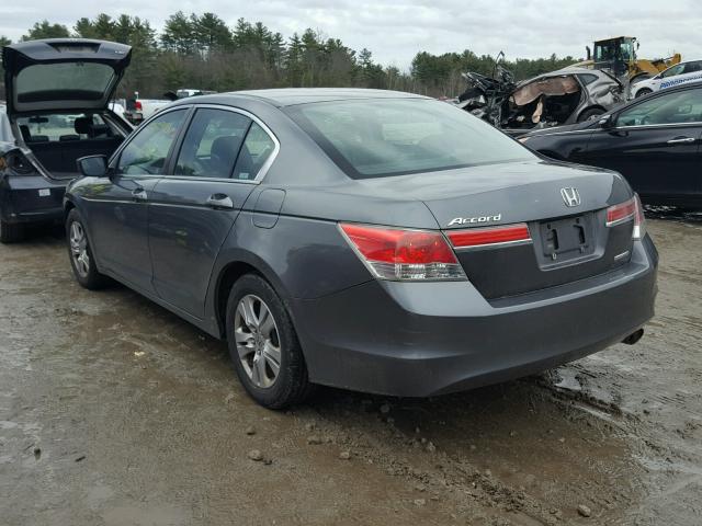 1HGCP2F69CA054929 - 2012 HONDA ACCORD SE GRAY photo 3