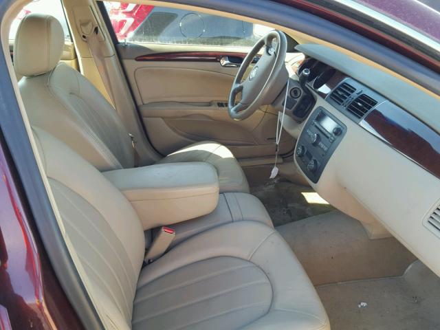 1G4HR57Y96U233387 - 2006 BUICK LUCERNE CX BURGUNDY photo 5