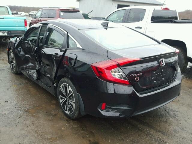 2HGFC1F37HH640286 - 2017 HONDA CIVIC EX შავი ფოტო 3