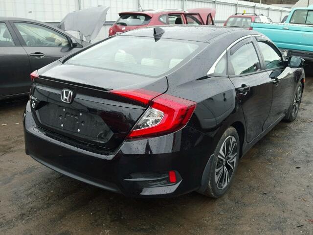 2HGFC1F37HH640286 - 2017 HONDA CIVIC EX შავი ფოტო 4