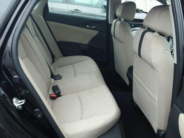 2HGFC1F37HH640286 - 2017 HONDA CIVIC EX შავი ფოტო 6