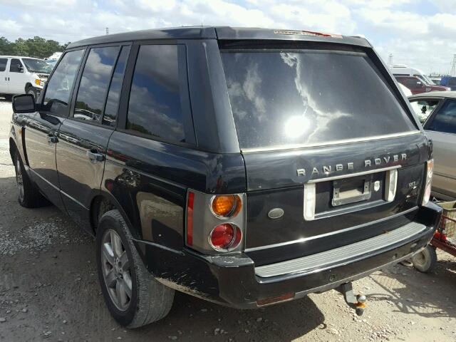 SALMB11463A108231 - 2003 LAND ROVER RANGE ROVE BLACK photo 3