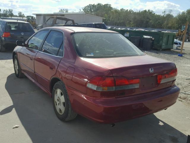 1HGCG16501A087073 - 2001 HONDA ACCORD EX MAROON photo 3