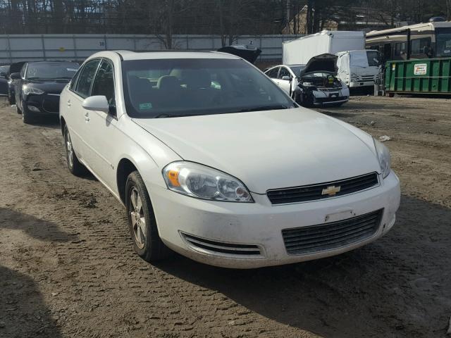 2G1WT58N879261447 - 2007 CHEVROLET IMPALA LT WHITE photo 9