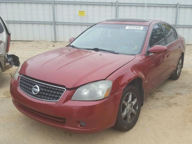 1N4AL11D86C232328 - 2006 NISSAN ALTIMA S BURGUNDY photo 2