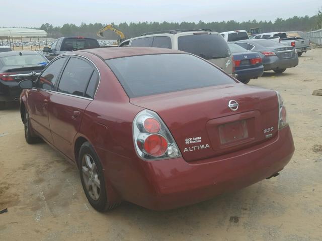 1N4AL11D86C232328 - 2006 NISSAN ALTIMA S BURGUNDY photo 3