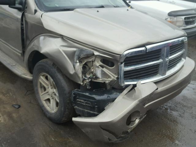 1D4HB58D94F222804 - 2004 DODGE DURANGO LI GOLD photo 9