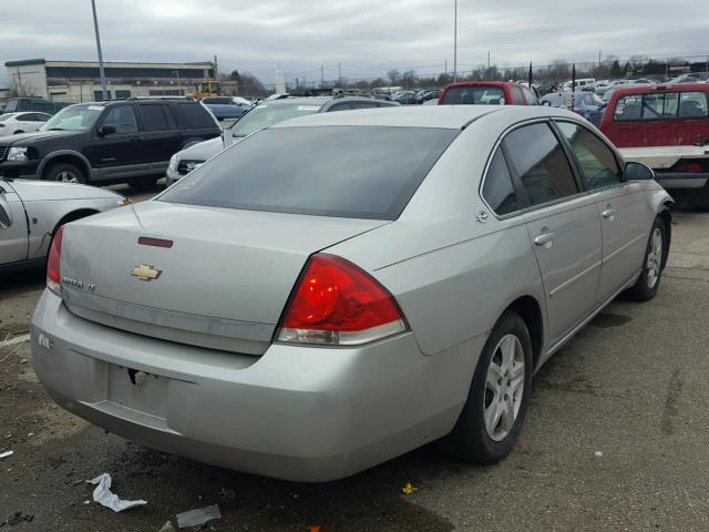 2G1WT58K169102290 - 2006 CHEVROLET IMPALA LT GRAY photo 4