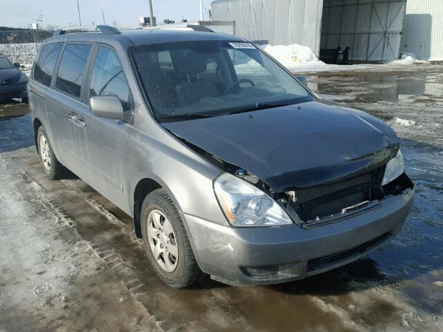 KNDMG4C33A6333267 - 2010 KIA SEDONA LX GRAY photo 1