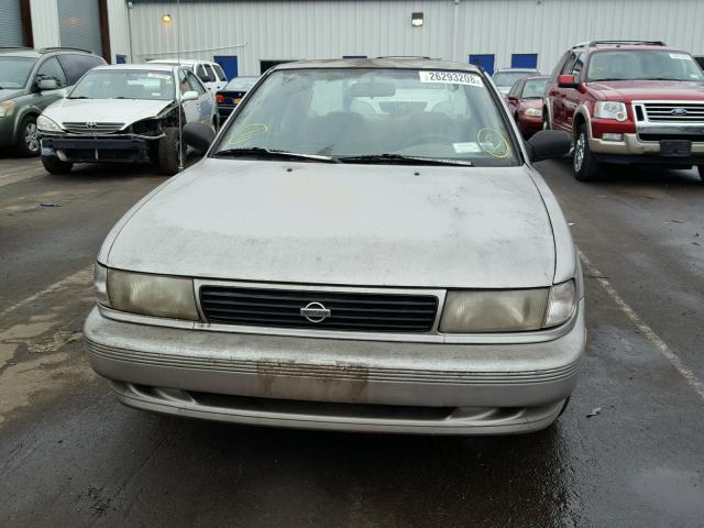 1N4EB31PXRC868148 - 1994 NISSAN SENTRA E GRAY photo 9