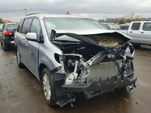 5TDDK3DC7FS095115 - 2015 TOYOTA SIENNA XLE SILVER photo 1