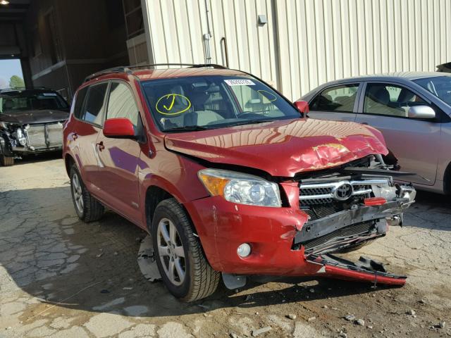 JTMZD31VX65005788 - 2006 TOYOTA RAV4 LIMIT RED photo 1