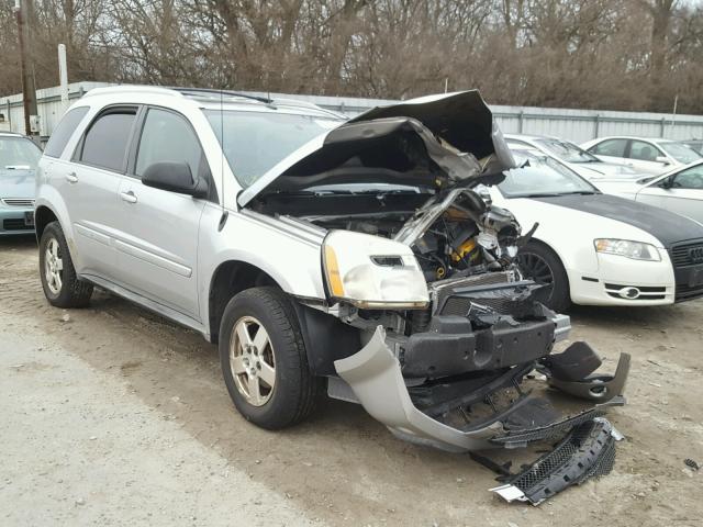 2CNDL63F556188598 - 2005 CHEVROLET EQUINOX LT SILVER photo 1