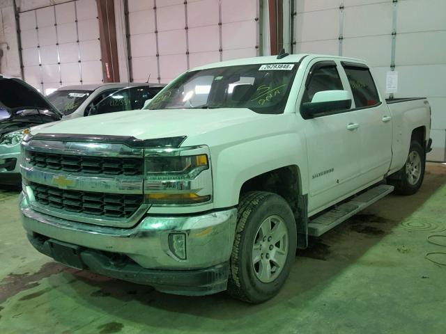 3GCUKREC7HG342068 - 2017 CHEVROLET SILVERADO WHITE photo 2