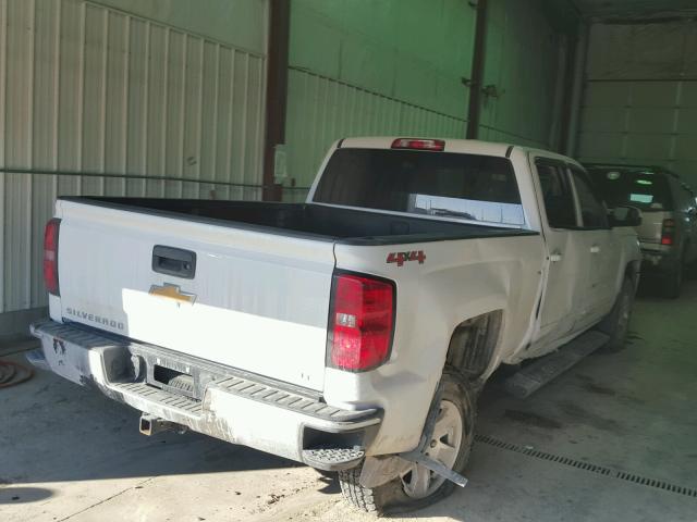 3GCUKREC7HG342068 - 2017 CHEVROLET SILVERADO WHITE photo 4