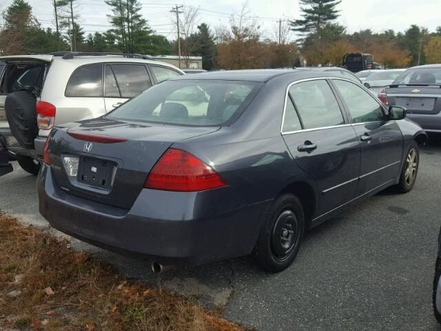 1HGCM56327A001057 - 2007 HONDA ACCORD SE CHARCOAL photo 4