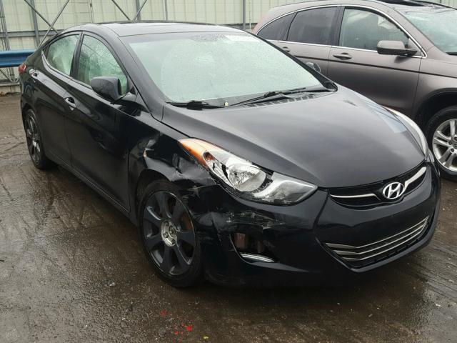 KMHDH4AE3BU118479 - 2011 HYUNDAI ELANTRA GL BLACK photo 1