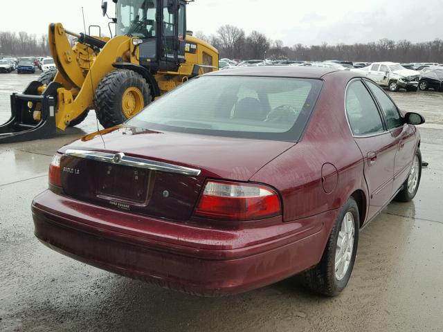 1MEFM55S15A612617 - 2005 MERCURY SABLE LS P RED photo 4