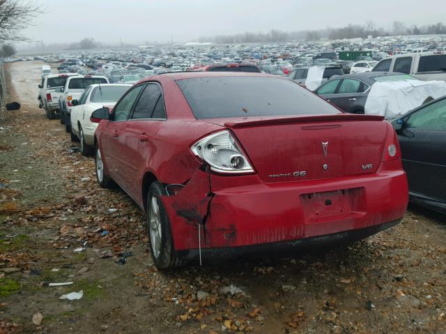 1G2ZG57N874255908 - 2007 PONTIAC G6 BASE RED photo 3