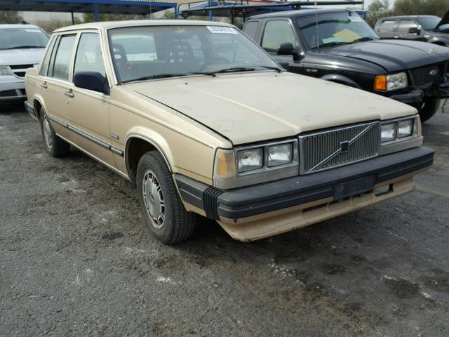 YV1FX8846G1025589 - 1986 VOLVO 740 GLE GOLD photo 1