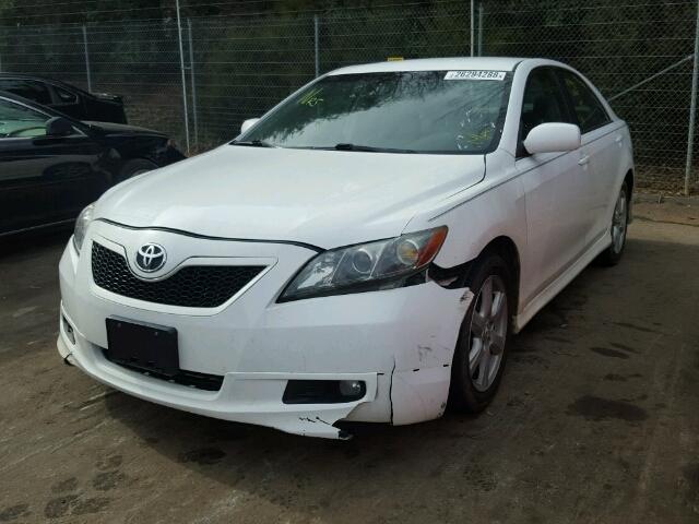 4T1BE46K77U530779 - 2007 TOYOTA CAMRY NEW WHITE photo 2