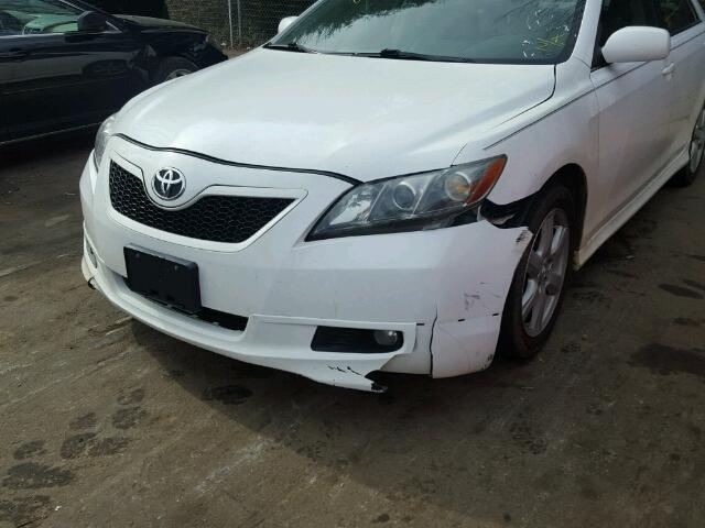 4T1BE46K77U530779 - 2007 TOYOTA CAMRY NEW WHITE photo 9